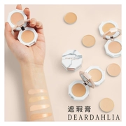 Rose với cùng một Hàn Quốc đích thực DEAR DAHLIA 黛丽奥 đá cẩm thạch hai mặt trang điểm đĩa hai màu kem che khuyết điểm