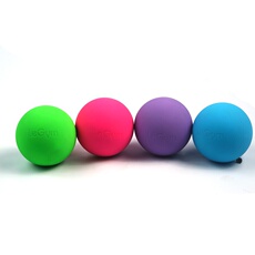 Упаковка угол 磨砂。橡胶r按摩表面球放松颈椎肌肉筋膜球颈球健身穴位瑜伽脚底