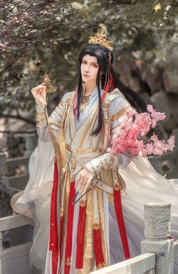 taobao agent [Qixin Pavilion] -The Corolla Sword -Tianguan Blessing Derived Clothing Xie Lian COS