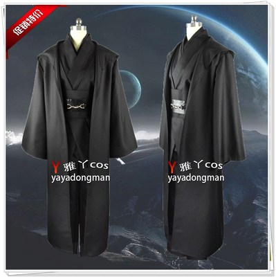 taobao agent Star Wars COS Jedi Black Samurai Annakian Walker Annakin COSPLAY clothing