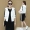Phụ nữ mùa xuân 2019 phiên bản Hàn Quốc mới của thời trang giản dị giản dị bước chân váy trùm đầu áo len hai dây - Sản phẩm HOT