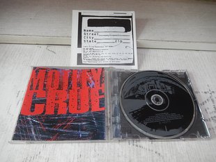 正規CDレコード グラムロックメタル モトリークルーの同名アルバム無修正