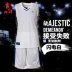 Quần áo bóng rổ Jordan phù hợp với nam 2019 mùa hè mới tùy chỉnh mới trò chơi bóng rổ quần áo thể thao in áo người đàn ông - Thể thao sau bộ thể thao lining Thể thao sau