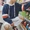 Hồng Kông gió Nhật Bản áo len nam trùm đầu học sinh thủy triều phiên bản Hàn Quốc khâu áo khoác thể thao nam mùa xuân mới