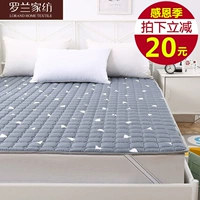 Roland nhà dệt bông có thể giặt nhíp pad đôi mỏng nệm 1.8 m giường bông giường nệm pad là chống trơn trượt 1.5 m đệm điện sưởi ấm