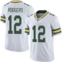 NFL Football Jersey đóng gói Green Bay Packers 12 RODGERS thế hệ thứ hai huyền thoại thêu Jersey bóng rugby