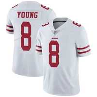 NFL đồng phục bóng đá 49ers San Francisco 49ers 8th YOUNG thế hệ thứ hai huyền thoại thêu jersey Quả bóng bầu dục