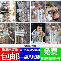 Футбольная звезда аргентинская постер плакат настенные пасты обои
