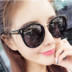 2018 cổ điển ladies big hộp sunglasses sunglasses sunglasses Hàn Quốc phiên bản của xu hướng của UV điều khiển gương mặt tròn Kính râm