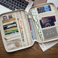 Сумка для паспорта для путешествий, многофункциональный чехол для документов, водонепроницаемый чехол для паспорта, сумка-органайзер, защитный чехол