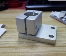 Химическое оборудование 铝型材固定支架光轴固定支座气动剪刀固定支架双孔固定连接件夹座