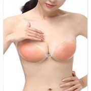 Bóng ngực nhỏ dày lên vô hình silicone liền mạch đồ lót núm vú áo ngực dán thu thập sâu v gợi cảm - Nắp núm vú