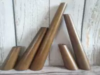 Приземленная нога 50 см высокий светлый цвет