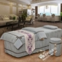 Châu Âu cao cấp bông denim bedspread vẻ đẹp giường massage bộ chăn có thể được tùy chỉnh thẩm mỹ viện - Trang bị tấm khăn trải giường spa
