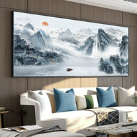 Sansui, трехмерный диван для гостиной для офиса, украшение, в 3d формате, китайский стиль
