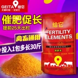 Семь -летняя старая старая курица кормления курица, корова, овца, свинина, удобрения и содействие росту предварительно смешиваются