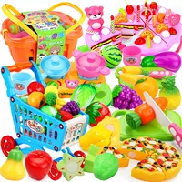 Cắt đồ chơi trái cây, trẻ em, trái cây và rau quả, cắt và cắt, cắt để xem cô bé, chơi đồ chơi nhà, 1-2-3 tuổi đồ chơi gia đình cho bé