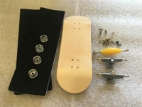 Профессиональный скейтборд, игрушка с двумя изогнутыми концами для пальца, лонгборд на четырех колесах