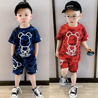 轶宸 Летняя детская футболка с коротким рукавом, комплект для мальчиков, детская одежда, семейный стиль