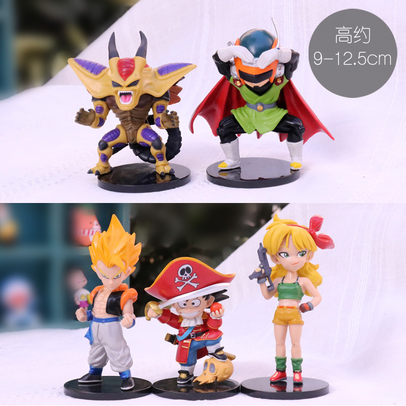 C Style Seven Dragon Balls Set Of 5 (Simple)New products Dragon Ball cos One Piece Garage Kit LAN Qi Saiya people image Model birthday cake ornament Ornaments