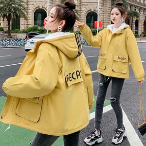 加绒加厚棉衣外套少女秋冬季2020新款学生韩版短款棉服显瘦外套