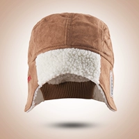 Зимняя флисовая удерживающая тепло ветрозащитная бархатная уличная шапка подходит для мужчин и женщин, увеличенная толщина