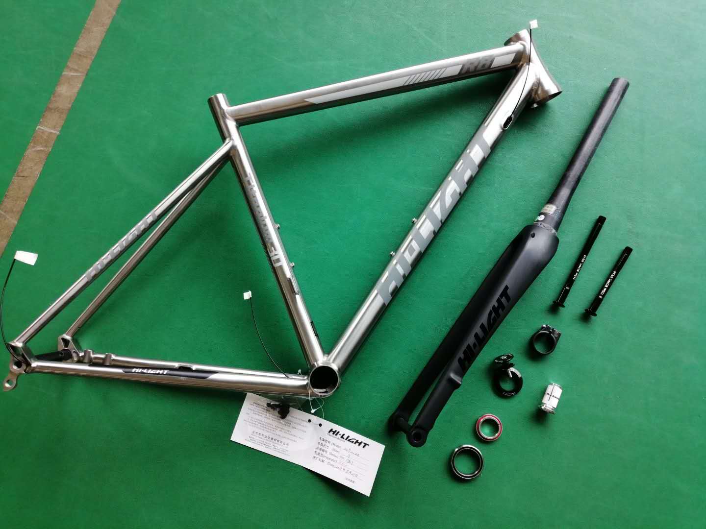 hi light titanium frame