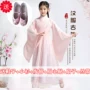 Trang phục trẻ em nữ guzheng trang phục nữ Hanfu cô gái trang phục cổ tích nữ quần áo tay rộng Quần áo kiểu Trung Quốc cổ đại - Trang phục bộ đồ nhảy bé trai 