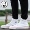 Converse CONVERSE ALL STAR giày vải cao cổ màu đen và trắng cổ điển M7650C M9160 - Plimsolls jordan panda cổ thấp