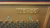 Nhật Bản nhập khẩu đã qua sử dụng kawai kava video theo một nhạc lớn đứng thẳng US50 đàn piano - dương cầm roland rp30