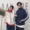 Luhan với cùng một phiên bản Hàn Quốc của chiếc áo len thể thao lỏng lẻo của cặp đôi áo len ulzzang Hồng Kông hương vị mùa xuân sang trọng áo khoác jean nam