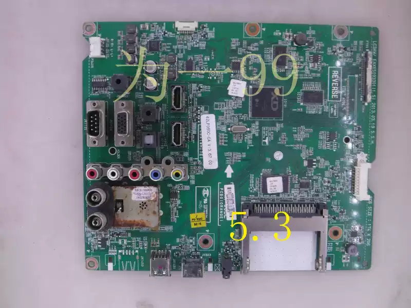 ~ Оригинальная LG 42LP360C-CA материнская плата EAX65093301 (1.5) экран LC420Due