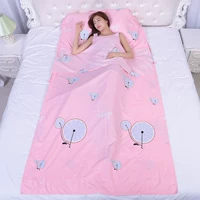 Du lịch kinh doanh ngoài trời đi du lịch xách tay cotton bẩn bẩn chống bẩn túi ngủ sheets khách sạn khách sạn vệ sinh lót đơn đôi túi ngủ trẻ em