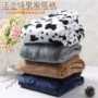 Flannel Pyjama Quần nữ mùa thu và mùa đông Quần dày cotton dày Quần bà bầu Moon Loose Coral Lông cừu Kích thước lớn quần jogger nữ