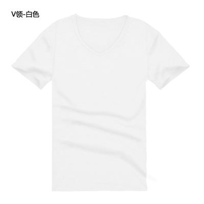 Tinh khiết trắng T-Shirt nam giới và phụ nữ ngắn tay màu rắn t-shirt nửa tay cotton trống cơ sở quảng cáo áo mùa xuân và mùa hè mùa thu cổ tròn Áo phông ngắn
