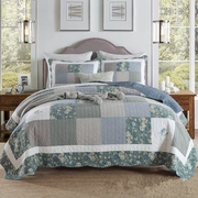 Xuất khẩu chăn bông bằng tay bằng chăn trải giường điều hòa không khí giường ba mảnh phong cách châu Âu và Mỹ - Trải giường