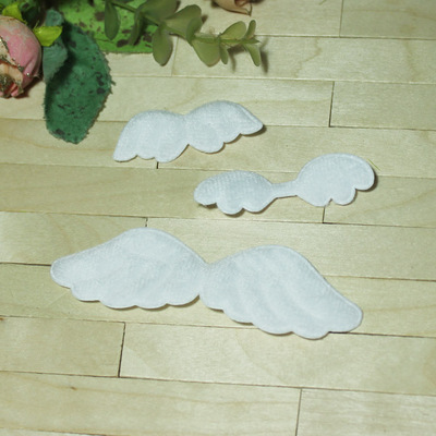 taobao agent Small plush angel wings, doll, white props, handmade