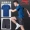 Mùa hè 2019 Li Ning bộ đồ thể thao tay ngắn nam áo thun hai mảnh thể dục nam - Thể thao sau