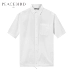 [清] Taiping Bird Men Summer Summer New Men White Loose Short Tay áo Áo in chữ Tide - Áo áo kẻ caro nam Áo