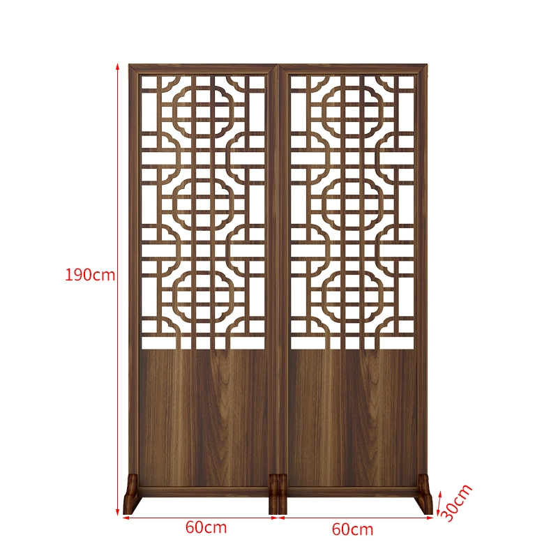 Phong cách Trung Quốc đơn giản, vách ngăn hiện đại, vách ngăn gấp đơn giản, lối vào phòng khách, màn hình gấp di động, lối vào văn phòng bằng gỗ nguyên khối vách ngăn nhựa giá rẻ 