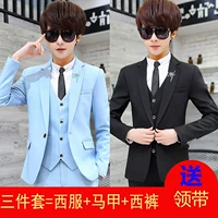 Bộ đồ vest nam ba mảnh mỏng phù hợp với bộ đồ công sở - Suit phù hợp đồ nam đẹp 2021