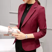 Suit jacket phiên bản nhỏ nữ phiên bản Hàn Quốc của nữ thần thời trang mùa xuân mùa thu đầm nữ thanh niên phù hợp với nữ mùa thu 舂 nữ châu Âu - Business Suit