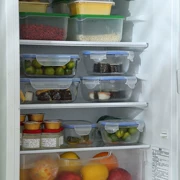 Trái tim IKEA Tủ lạnh gia dụng Hộp thực phẩm Niêm phong bằng nhựa tách thủy tinh tươi Bữa trưa Hộp sưởi ấm Hộp Bento Đặt nhà - Đồ bảo quản