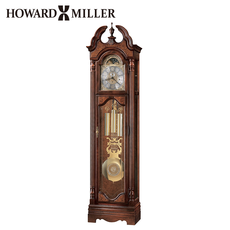米ハワード・ミラーHOWARD MILLER立鐘 欧風レトロヴィラ輸入機械式落地時計