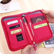 Mới hộ chiếu đa chức năng gói hộ chiếu giữ tài liệu gói du lịch lưu trữ ly hợp ví túi thẻ - Túi thông tin xác thực