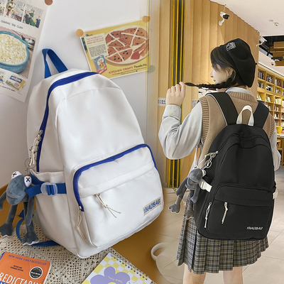 taobao agent Japanese brand school bag, capacious shoulder bag, backpack, Korean style, simple and elegant design