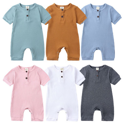 taobao agent Unisex bodysuit girl's, summer clothing, jumpsuit, city style, children's clothing, with short sleeve
