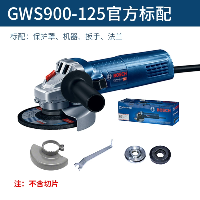 Máy mài góc công suất cao chính hãng Bosch GWS900-125S Máy mài cắt hạng nặng GWS900-125S máy cắt sắt cầm tay máy cắt tôn Máy cắt kim loại