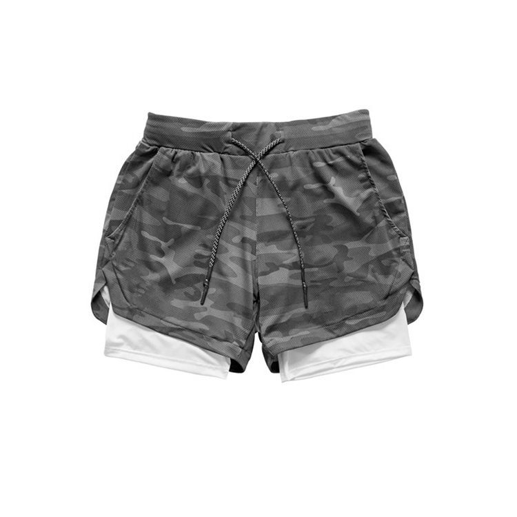 Dark Grey Camouflage2020menworkoutsportshortsmalegymfitnessshortpants