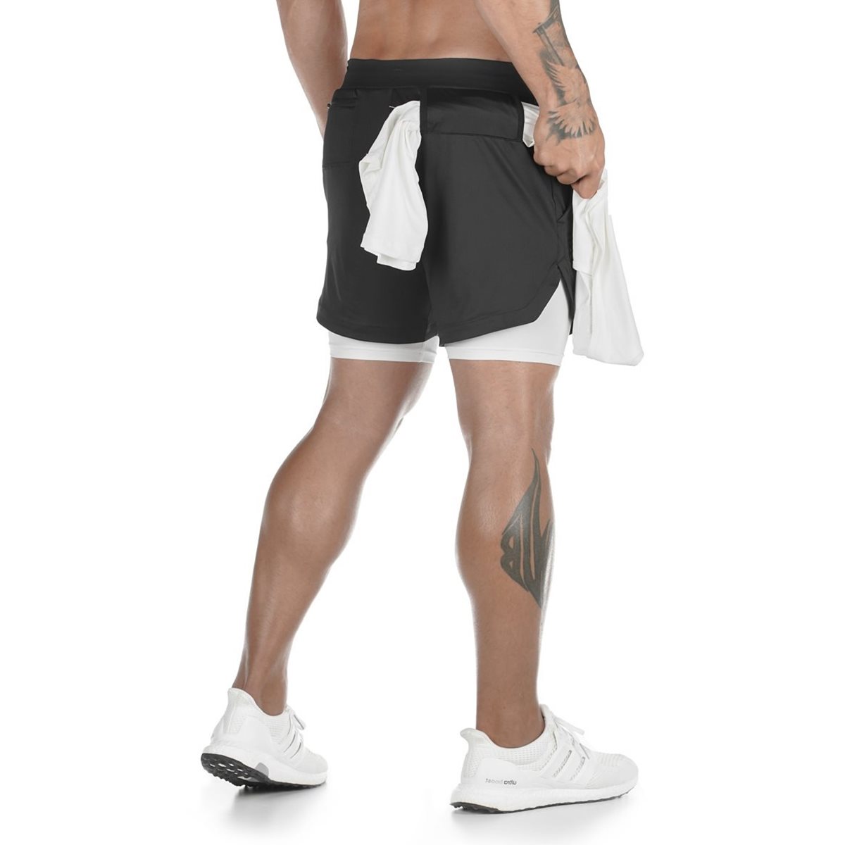 Black2020menworkoutsportshortsmalegymfitnessshortpants